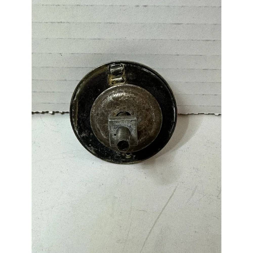 Antique Hepplewhite Sheraton Colonial Brass Hardware Drop Ring Drawer Pull